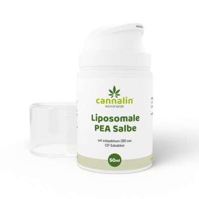 Liposomale PEA Salbe 50ml - Dop naast product